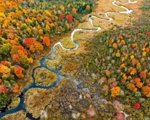 West Virginia New River Gorge Diamond Painting