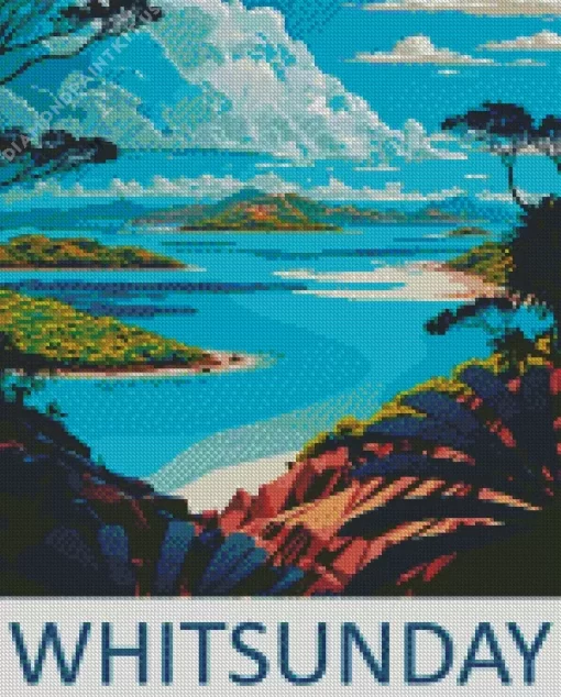 Whitsundays Poster Diamond Painting