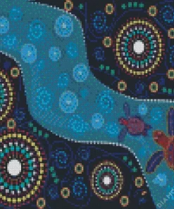 Aesthetic Aboriginal Diamond Painting