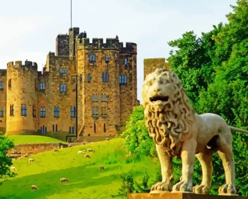 Alnwick Castle Diamond Painting