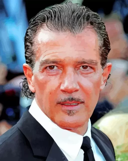 Antonio Banderas Celebrity Diamond Painting