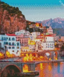 Atrani City Diamond Painting