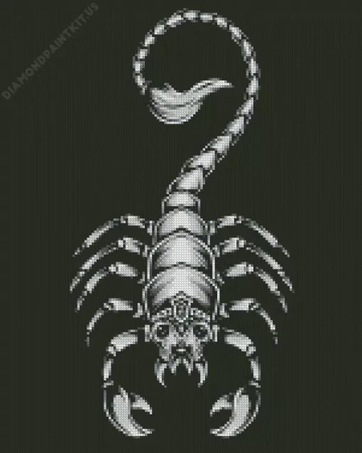 Black Scorpion Diamond Painting