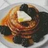 Blackberries Pancake Diamond Painting