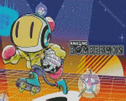 Bomberman Diamond Painting