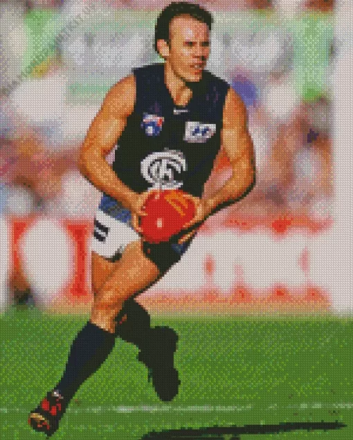 Carlton Football Diamond Painting