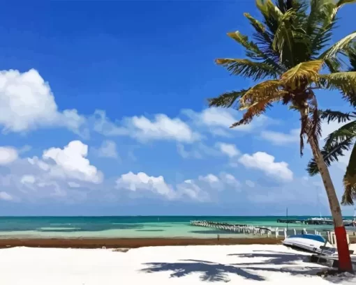 Caye Caulker Diamond Painting