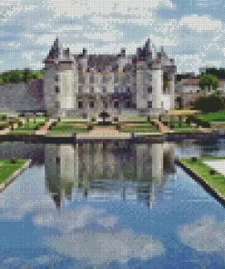 Chateau Medieval Building Diamond Painting