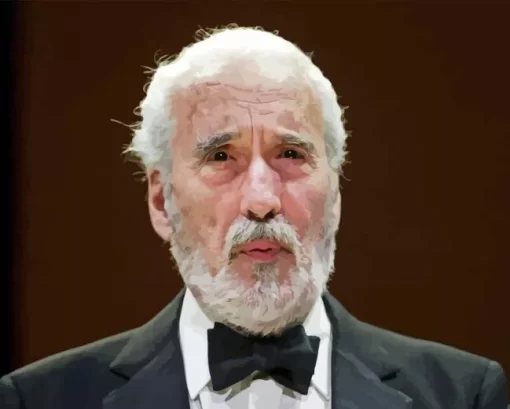 Christopher Lee Diamond Painting