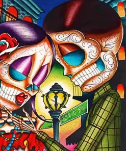 Day of the Dead Diamond Painting