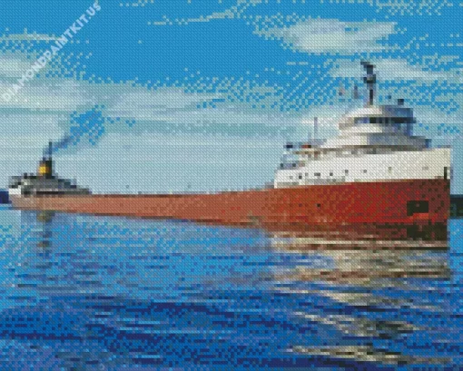 Edmund Fitzgerald Diamond Painting