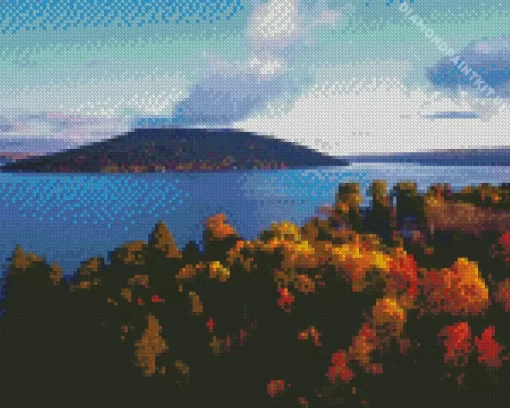 Finger Lakes Nature Diamond Painting