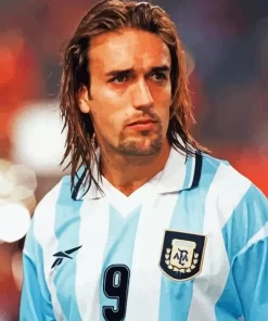 Gabriel Batistuta Diamond Painting