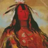 George Catlin Diamond Painting