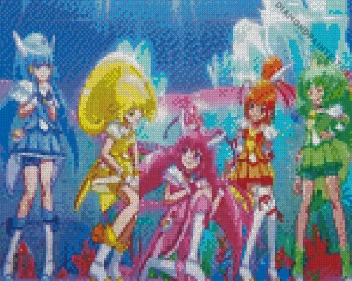 Glitter Force Diamond Painting