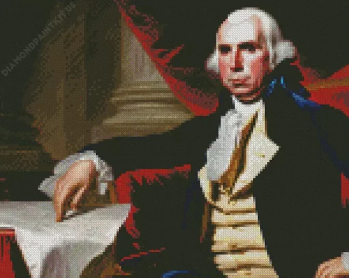 James Madison Diamond Painting