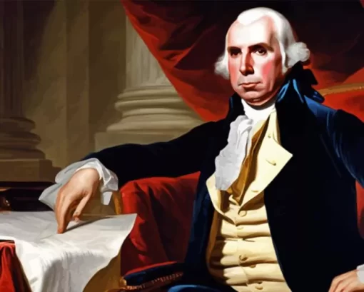 James Madison Diamond Painting