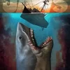 Jaws Film Diamond Painting