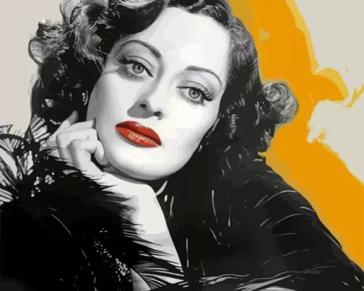 Joan Crawford Actress Diamond Painting