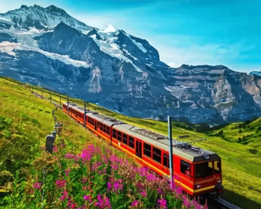 Jungfrau Diamond Painting