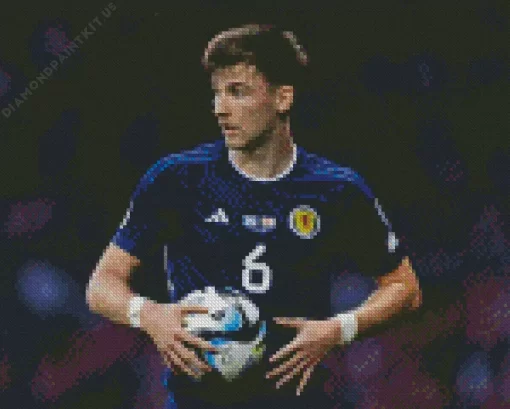 Kieran Tierney Footballer Diamond Painting