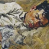 Lucian Freud Diamond Painting