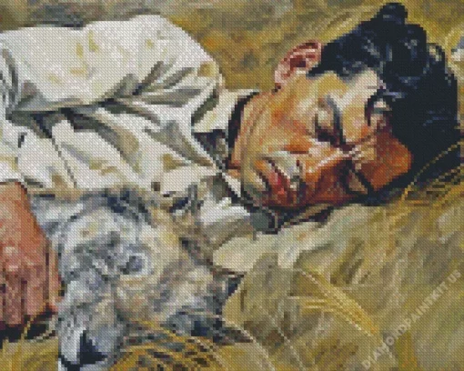 Lucian Freud Diamond Painting