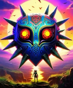 Majoras Mask Diamond Painting