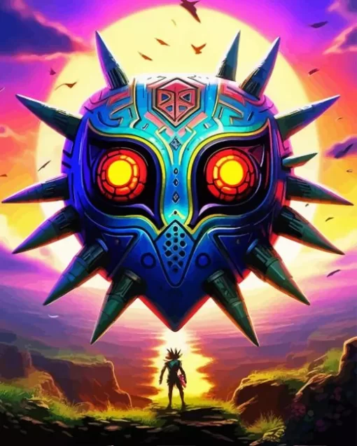 Majoras Mask Diamond Painting