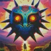 Majoras Mask Diamond Painting