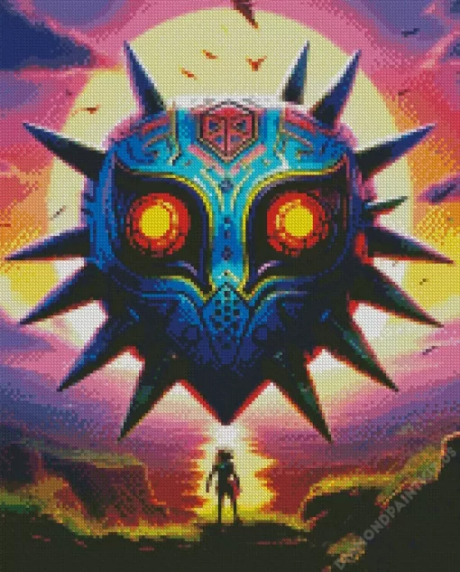 Majoras Mask Diamond Painting