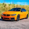 Orange BMW 3 Diamond Painting