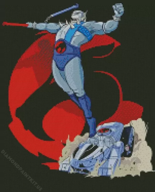 Panthro Thundercats Diamond Painting