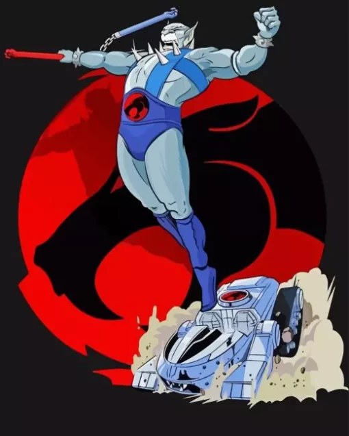 Panthro Thundercats Diamond Painting