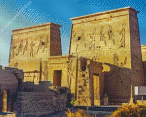 Philae Temple Diamond Painting