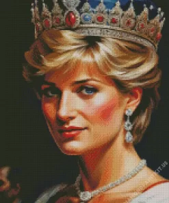 Princess Diana Diamond Painting