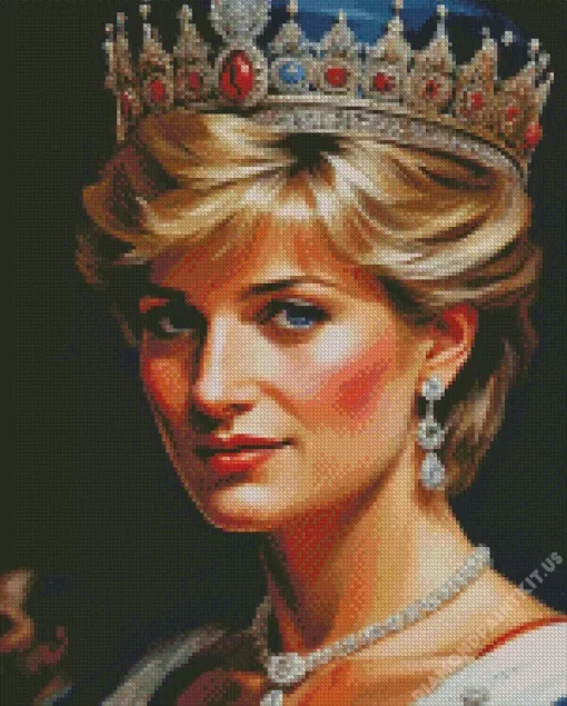 Princess Diana Diamond Painting