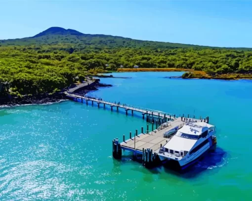 Rangitoto Island Diamond Painting