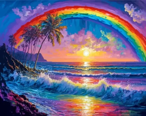 Sea Rainbow Diamond Painting