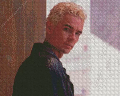 Spike Buffy Character Diamond Painting