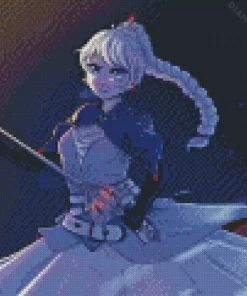 Weiss Schnee Diamond Painting