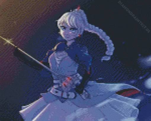 Weiss Schnee Diamond Painting