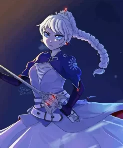 Weiss Schnee Diamond Painting