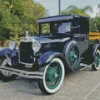 Black 1929 Ford Model A Diamond Painting