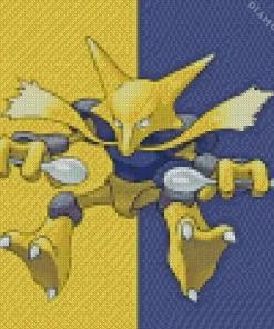 Alakazam Pokemon Diamond Painting