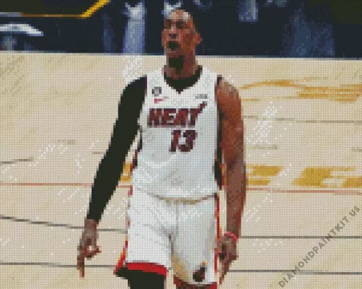 American Bam Adebayo Diamond Painting