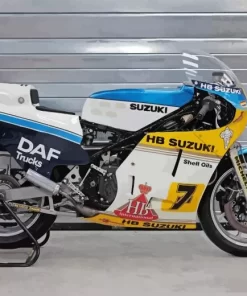 Classic Barry Sheene Suzuki Diamond Painting