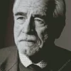 Black And White Brian Cox Diamond Painting