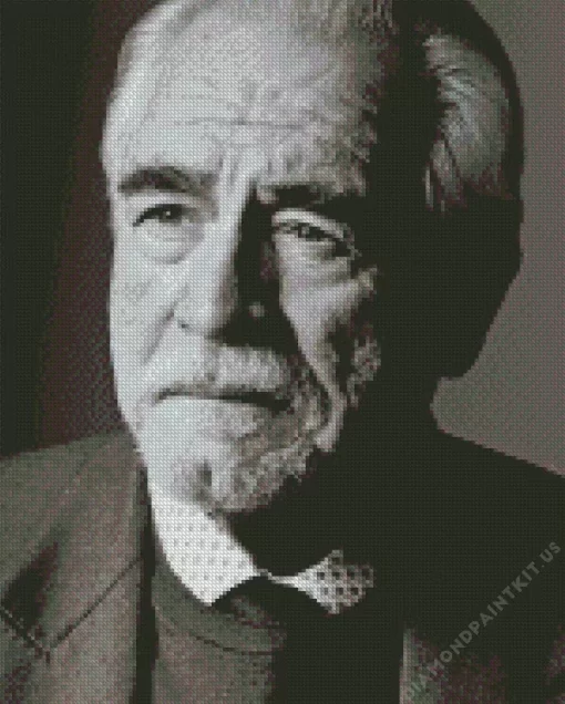 Black And White Brian Cox Diamond Painting