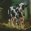 Black and White Cow Baby Diamond Painting